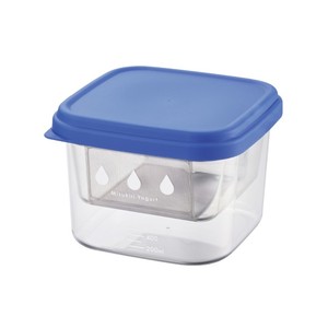 Yaourtière verte manuelle en plastique de fabrication japonaise pour l'alimentation quotidienne ST-3002 passoire à yaourt Mizukiri grande - Product Image 3