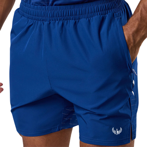 Mens Royal Blue Training <b>Shorts</b> Elastic Waist Drawstring Gym Workout Running Sportswear Lightweight Activewear <b>Shorts</b> for Men - Product Image 4