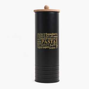 Boîte de rangement élégante en métal avec couvercle en bois pour l'organisation du garde-manger, le stockage des aliments et la décoration moderne du comptoir - Product Image 2