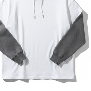 T-shirt Homme Oversize Personnalisé avec Logo Fabricant, Uni, Lourd, Streetwear, Épaules Tombantes, Grandes Tailles - Product Image 4
