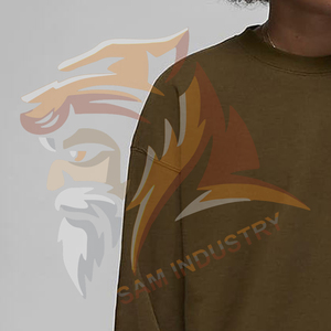 Sweat-shirts pour femmes sur mesure, style streetwear, respirants, dernier design, en coton, streetwear, surdimensionnés - Product Image 5