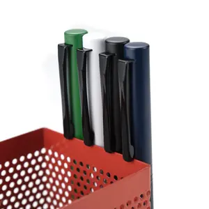 Bolígrafos Promocionales Elegantes y Cómodos con Agarre Duradero, Mecanismo Giratorio, Acabado Mate, Clip Metálico Negro - Product Image 4