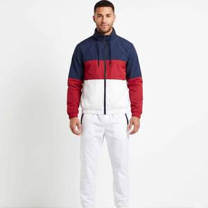 Conjunto de Ropa Deportiva Ligera de Dos Piezas para Hombre, Chaqueta Cortavientos de Nailon, Logotipo Personalizado, Venta al Por Mayor para Compradores de Marcas Estadounidenses - Product Image 1