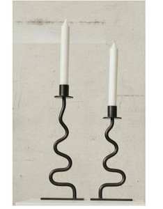 Porte-bougie en aluminium moderne au design unique, couleur personnalisée, décoration de Noël pour la chambre à coucher, usage domestique - Product Image 1