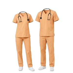 Tenues d'infirmière unisexes tissées extensibles et respirantes, style jogger, offre ODM, ensembles d'uniformes d'hôpital pour femmes et hommes, vente chaude - Product Image 6
