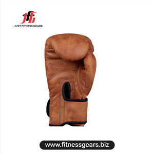 Gants de boxe en cuir 16oz avec fermeture Velcro pour poignet, équipement d'entraînement pour adultes - Product Image 3