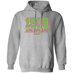 Sweat à capuche gris 1908 à manches longues, imprimé graphique, décontracté, pour femme, avec poignets côtelés, pour le quotidien - Product Image 1