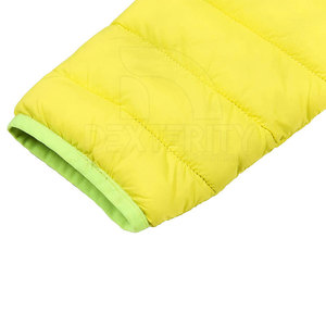 Factory Direct Sale New Arrival <b>Hooded</b> Canvas Front Customized <b>Men</b> <b>Puffer</b> Winter <b>Jacket</b> Long Sleeves - Product Image 5