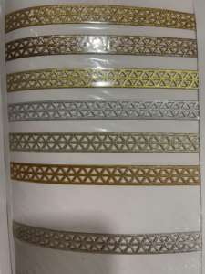 Elegante encaje de algodón con bordes de encaje, ideal para vestidos, ribetes de dupatta y prendas de diseñador. - Product Image 2