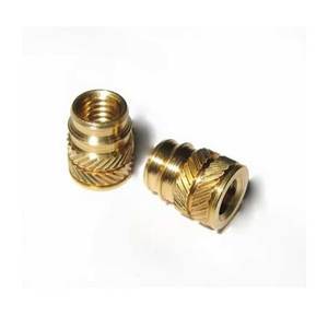 Heavy Duty Brass Press In Inserts for Plastic Molding Furniture and Engineering <b>Fastening</b> Solutions - Product Image 5