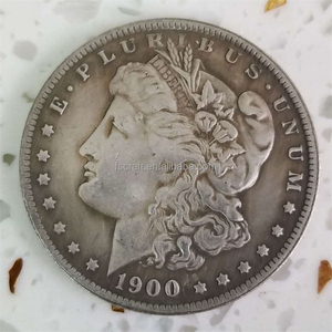 Moneta Morgan (1878~1904 <span class=keywords><strong>e</strong></span> Versione <span class=keywords><strong>P</strong></span> 1921) 28 Pezzi, Moneta Antica Placcata Argento, Replica Vintage da 1 Dollaro USA - Product Image 4