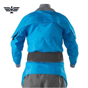 Combinaison de travail professionnelle imperméable en nylon haute visibilité unisexe personnalisable pour sports nautiques et sauvetage - Product Image 6