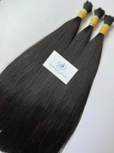 Prix de gros en vrac Cheveux humains Vietnam Usine aligné sur les cuticules Raw Remy Styles Inclure Wave Afro Curl Loose Deep Kinky Afro" - Product Image 4