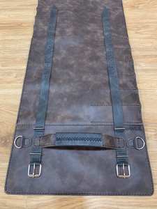 Étui à couteaux en cuir de qualité, sac de rangement pour couteaux de chef, organiseur d'outils culinaires professionnel, étui de voyage pour cuisine, anti-odeurs - Product Image 4