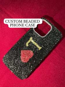 Heritage Style Beaded Phone Cover Baseball Team Beaded Embroidery Phone <b>Case</b> Sports Themed Luxury Phone Cover Traditional - Product Image 3
