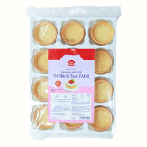 Vente en gros pour la vente au détail et la fabrication : Tartelette aux œufs cuite et surgelée, Coque de tartelette YA02 420G, Produit de boulangerie OEM/ODM HALAL, Expédition directe mondiale - Product Image 1