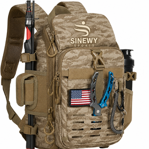 Design Your Own Sinewy Sports Waterproof Fishing Tackle <b>Backpack</b>-Lightweight 20L-30L Capacity Customizable Size & Easy to Carry - Product Image 4