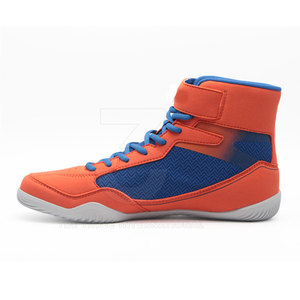 Zapatos de Boxeo Deportivos Premium con Suela de Goma Flexible, Diseño Ligero y Transpirable, Cierre de Velcro de Cuero para Uso Diario - Product Image 5
