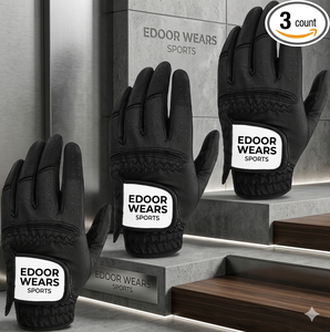 Guantes de Golf Cómodos, Guantes de Golf con Agarre Fuerte, Guantes de Golf de Tacto Suave - Product Image 1