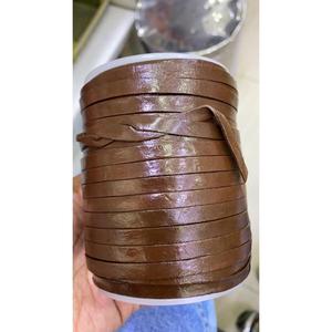 Heavy Duty Natural <b>Leather</b> Cord Brown Color Diy Crafts Other Home Decoration Projects <b>Bracelets</b> Keychain Making Durable Cord - Product Image 5