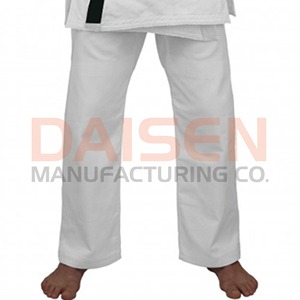 Uniforme de Karate para Hombre, Blanco, 100% Algodón, Duradero, Corte Regular, Talla Adulto, Kit de Ropa para Artes Marciales - Product Image 3