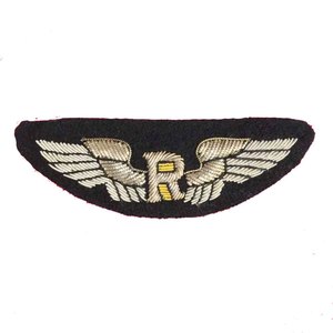 Écusson en tissu personnalisé brodé Ailes de Pilote pour vêtements, sacs et chaussures - Product Image 3