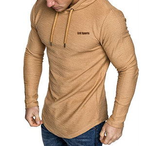 Sudaderas con Capucha de Invierno para Hombre, Estilo Urbano, de Alta Calidad, Color Sólido, Corte Regular, Transpirables, Ecológicas, al por Mayor - Product Image 3