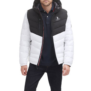 Veste matelassée à capuche pour homme, personnalisable en gros, design unique sur le devant, qualité supérieure, respirante, écologique, veste d'hiver pour homme - Product Image 4