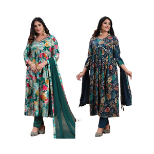 งานฝีมือคุณภาพส่งออกเรยอนพรีเมี่ยมใหม่พร้อมเคอร์ติปเย็บเต็มรูปแบบสําหรับการขายออนไลน์ - Product Image 1