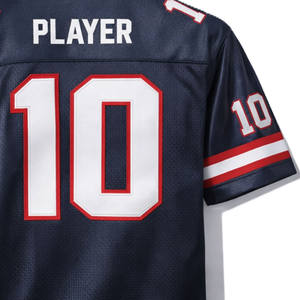 Maillot de football américain en polyester maillé cousu de qualité supérieure Tackle Twill, uniforme d'équipe personnalisé, fabricant OEM en gros - Product Image 4