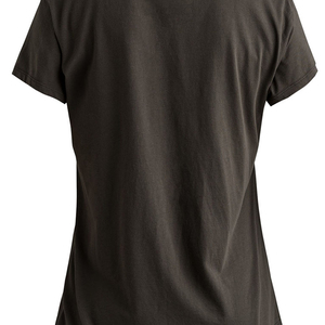 T-shirt à manches courtes et col rond pour femme, coupe classique, couleur unie, tricoté, décontracté, à porter en toutes saisons - Product Image 6
