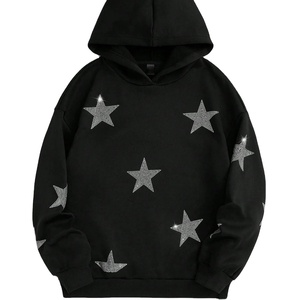 Warm Relaxed Customizable material <b>Men</b> Rhinestone Hoodies new arrival soft breathable Casual Fit style <b>Men</b> Rhinestone Hoodies - Product Image 1