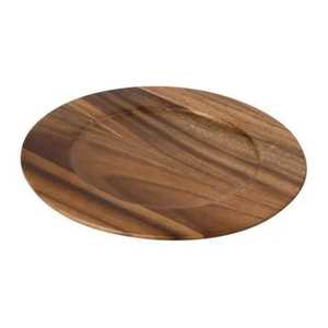 Handmade Eco-Friendly Classic Design Round Charger Plate Durable & Microwave Safe Stand Polished Finish Mango Wood for Weddings - Product Image 4