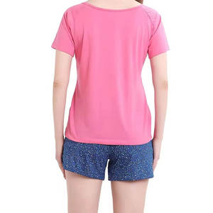 Conjunto corto moderno para mujer, conjunto de dos piezas a la moda, ligero y cómodo para el verano y viajes. - Product Image 6