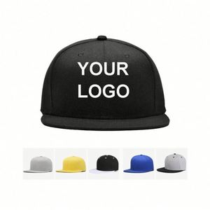 Casquette Snapback à Visière Plate Brodé Personnalisé en Gros pour l'Extérieur avec Impression de Logo – Conception d'Usine - Product Image 2