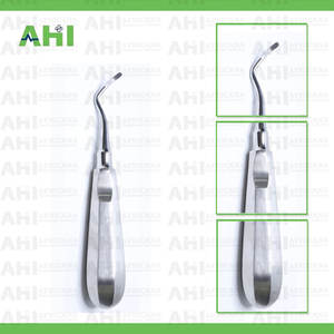 Elevador periostal, instrumentos dentales, elevador Miller Apexo 74, acero inoxidable, manual, alta calidad, certificado CE, agarre ergonómico - Product Image 3