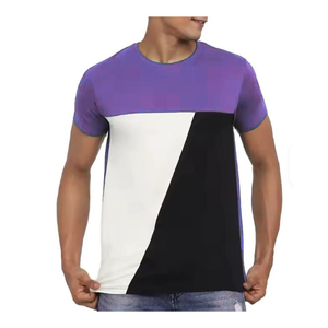 เสื้อยืดผู้ชาย ผ้าฝ้าย 100% ปรับแต่งได้ตามต้องการ สีพื้นเรียบ ย้อมสีแบบทึบ ความต้องการสูง มีหลายขนาด ผ้าถัก ระบายอากาศได้ดี แห้งเร็ว - Product Image 5