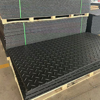 Alfombra de Protección para Suelos de HDPE/PE Antideslizante y Ecológica - Ligera para Construcción, Césped y Caminos de Tierra, Opción Reciclada