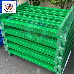Paletas de acero industriales personalizadas, diseño de metal antihierro, protección contra la corrosión para un transporte eficiente, apilamiento, almacenamiento de mercancías - Product Image 5