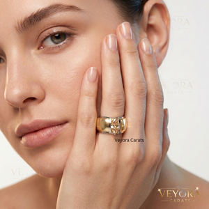 Anillo de Plata de Ley 925 Sólida con Gema Marquise, Accesorio de Lujo para el Elegante Anillo Oura - Product Image 1