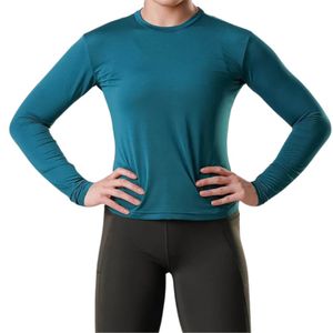 Camiseta Deportiva de Compresión para Mujer, Sostenible, con Logotipo Personalizado, de Alta Calidad, Ecológica, para Running, Entrenamiento y Fitness - Product Image 1