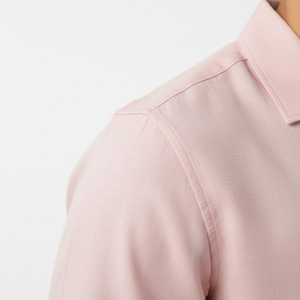 Trending Fashion New Design Cuban Collar <b>Shirts</b> For Men Linen Blended <b>Half</b> Sleeve <b>Shirt</b> Tops Perfect For Casual Fashion Wear - Product Image 5