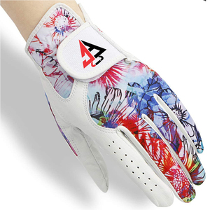 Gants de golf en cuir de cabretta de qualité supérieure avec logo personnalisé, cuir véritable haut de gamme avec emballage premium pour les sports - Product Image 4