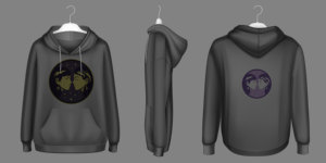 Sudadera con Capucha Personalizada con Signo Zodiacal para Hombre y Mujer, Sudadera con Gráfico Astrológico, Sudadera Informal de Algodón y Felpa - Product Image 3