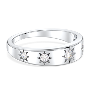 Bagues de fiançailles en argent sterling 925 avec moissanite REYES, design luxueux, cadeau d'anniversaire de mariage, bijoux fins pour femmes - Product Image 3