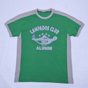 เสื้อยืดผู้หญิงคอกลมแขนสั้นสีเขียวปักลายผ้าขนหนูด้านหน้าแบบลำลองผ้าฝ้ายคุณภาพสูงพร้อมโลโก้สั่งทำขายส่ง - Product Image 4