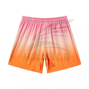 Nouvel Arrivage Shorts Homme Respirants Vente en Gros Tenue Décontractée Légers Taille Élastique Couleur Unie Style Urbain - Product Image 2