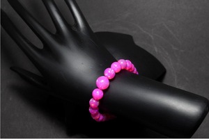 Pink Opal Round <b>Stone</b> Beads 6-9mm for <b>Bracelet</b> Making 8-16 Inches Strand Jewelry Crafting Rajasthan - Product Image 5