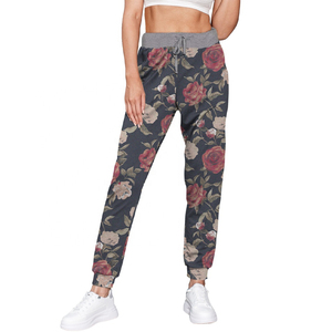 Pantalones Deportivos Estampados para Mujer, Pantalones Joggers, Pantalones Deportivos Sublimados con Bolsillos para Yoga, Viajes, Actividades al Aire Libre - Product Image 1