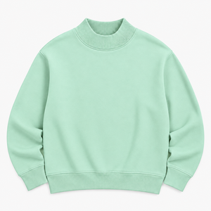 Nouveau sweat-shirt à col montant imprimé surdimensionné pour femme, style moderne, design OEM, écologique, pour l'hiver - Product Image 6